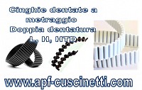 CINGHIE DENTATE IN GOMMA O POLIURETANO, DUAL E A METRAGGIO