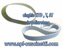 Cinghie dentate poliuretano, HTD,T, AT