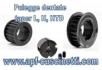 Pulegge dentate con bussola taper lock