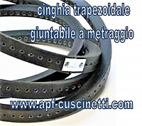 Cinghia traforata giuntabile a metraggio Z, A, B, C