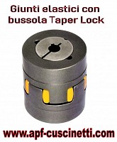 APF Faenza, giunti elastici GET-GH con bussole Taper Lock, mozzi B