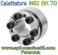 Calettatori per attrito INOX vari modelli a richiesta